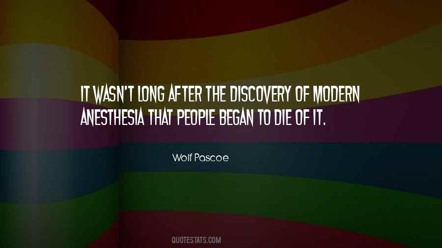 Wolf Pascoe Quotes #86530