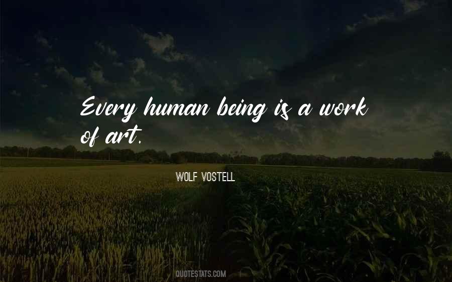 Wolf Vostell Quotes #949120