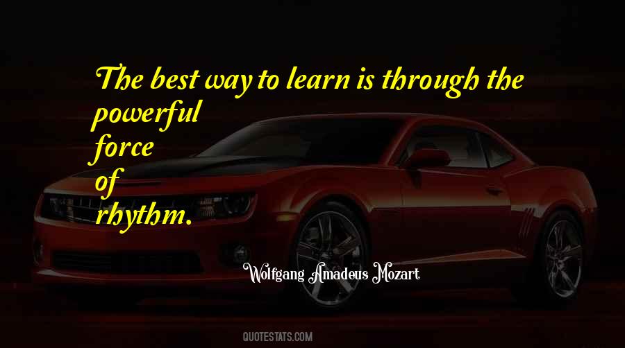 Wolfgang Amadeus Mozart Quotes #1286289