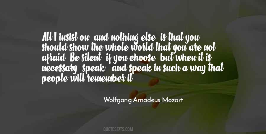 Wolfgang Amadeus Mozart Quotes #1458114