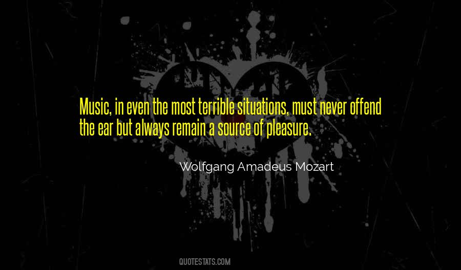 Wolfgang Amadeus Mozart Quotes #910601
