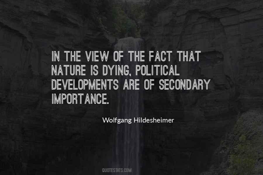 Wolfgang Hildesheimer Quotes #1766424