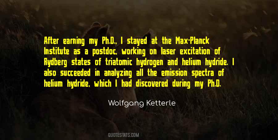 Wolfgang Ketterle Quotes #307672