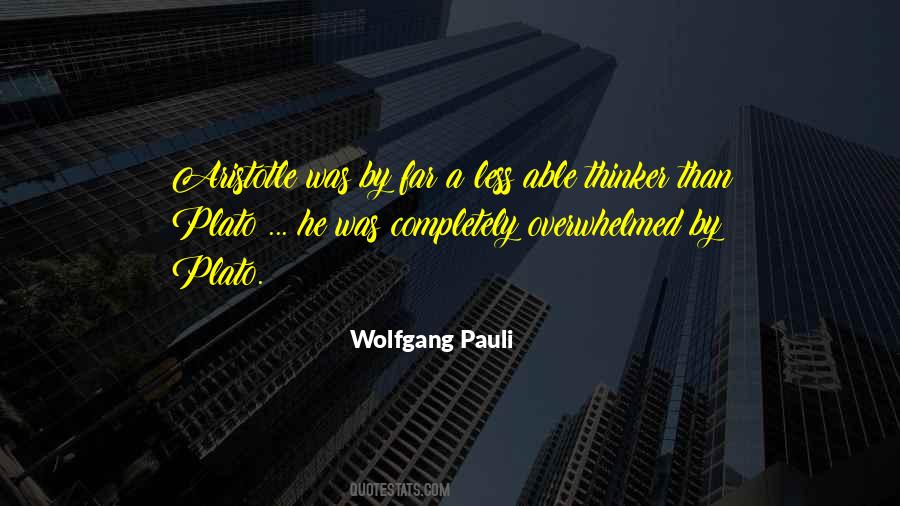 Wolfgang Pauli Quotes #131792