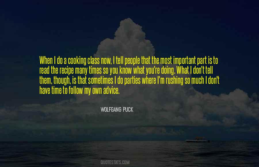 Wolfgang Puck Quotes #995360