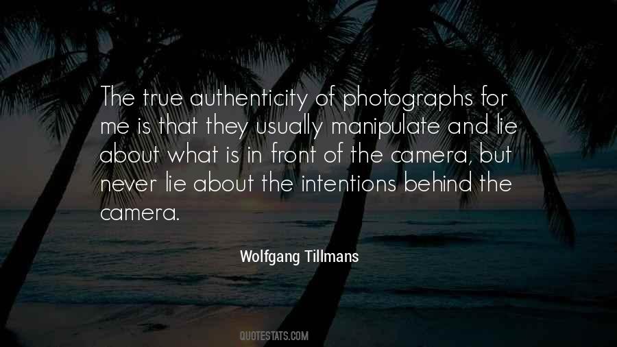 Wolfgang Tillmans Quotes #375330
