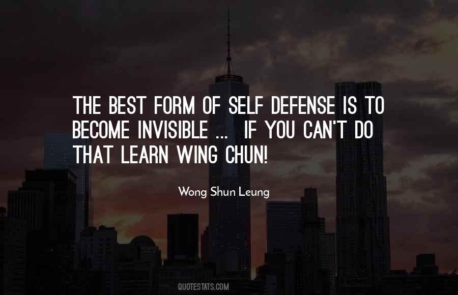 Wong Shun Leung Quotes #1730720
