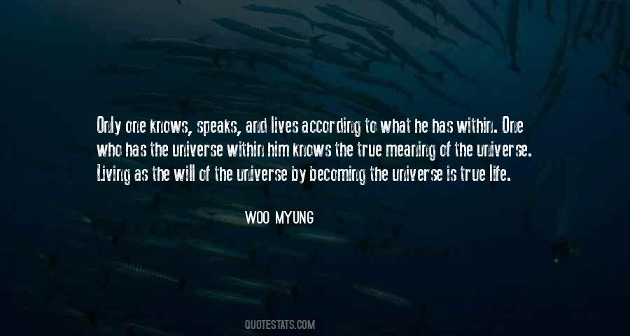 Woo Myung Quotes #1307984