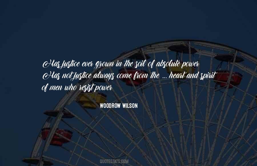 Woodrow Wilson Quotes #1498611