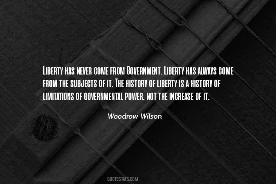 Woodrow Wilson Quotes #1795861