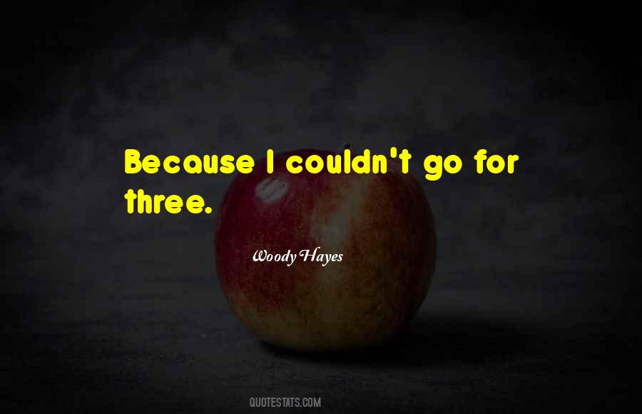 Woody Hayes Quotes #339674