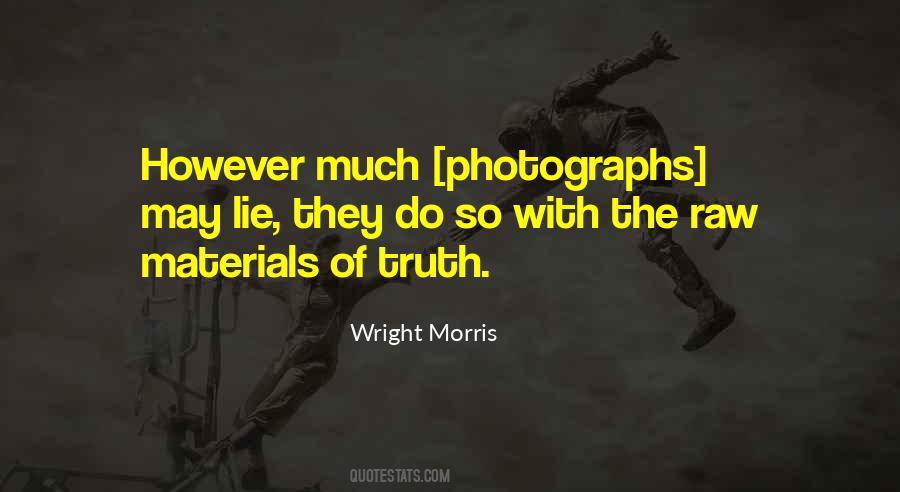 Wright Morris Quotes #1191120