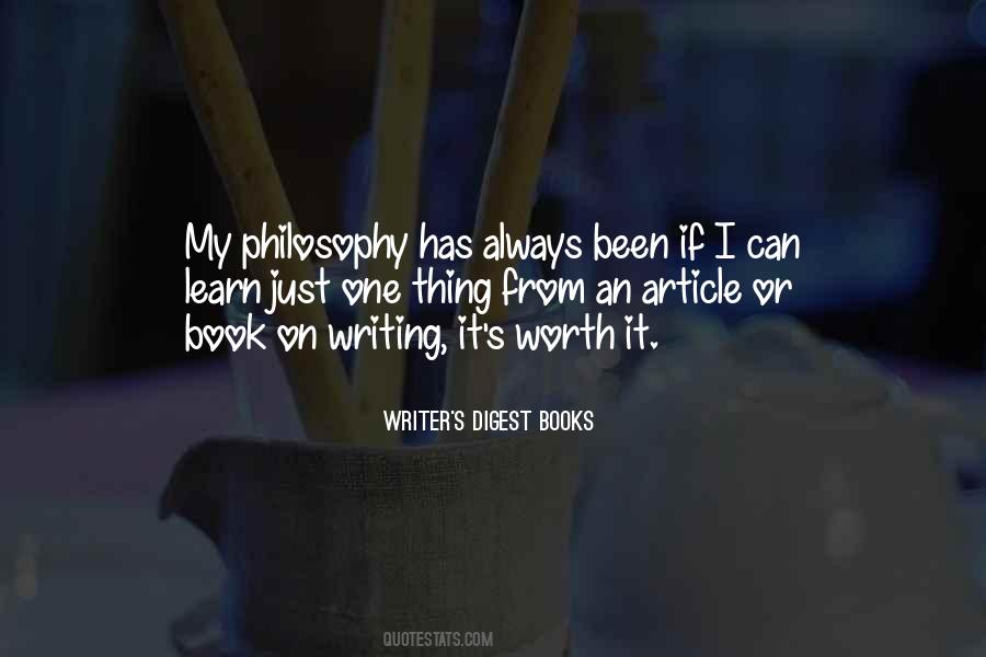 Writer's Digest Books Quotes #60402 Writer's Digest Books Quotes #60402