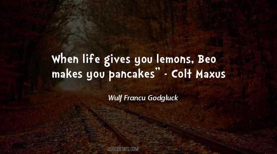 Wulf Francu Godgluck Quotes #506846