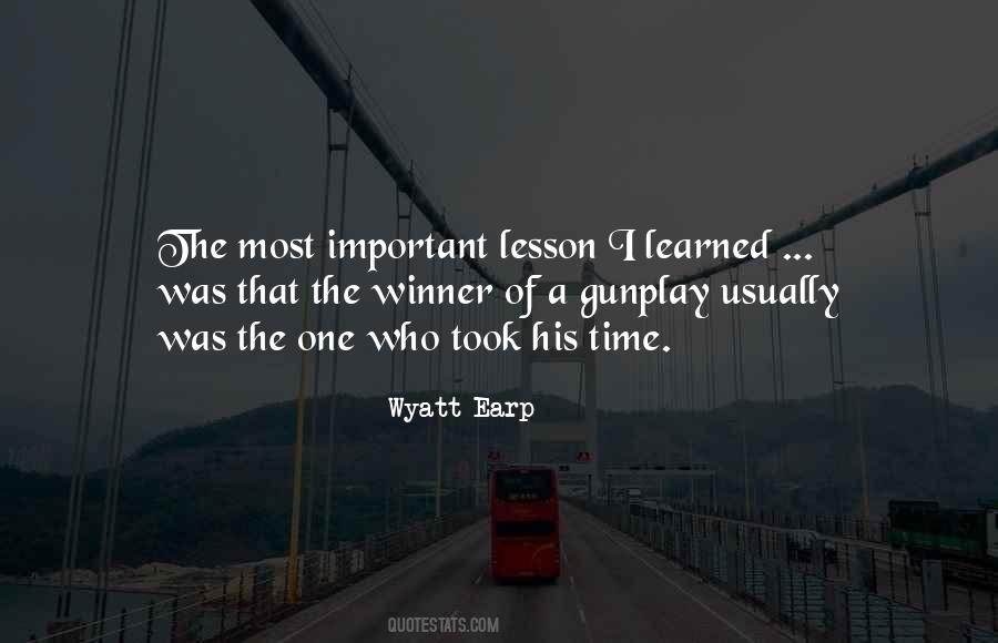 Wyatt Earp Quotes #1548697