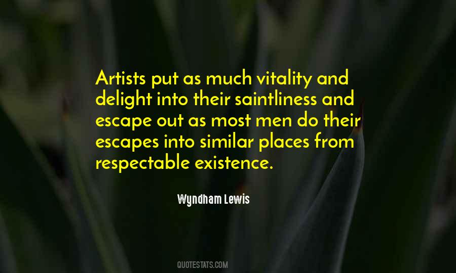 Wyndham Lewis Quotes #1036096