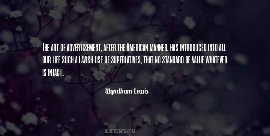 Wyndham Lewis Quotes #754755
