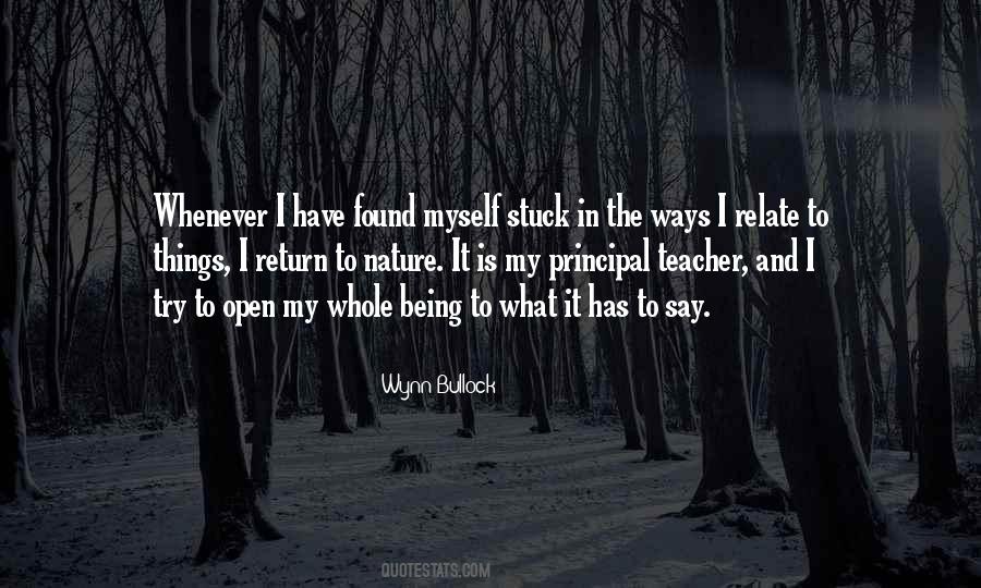 Wynn Bullock Quotes #1366188