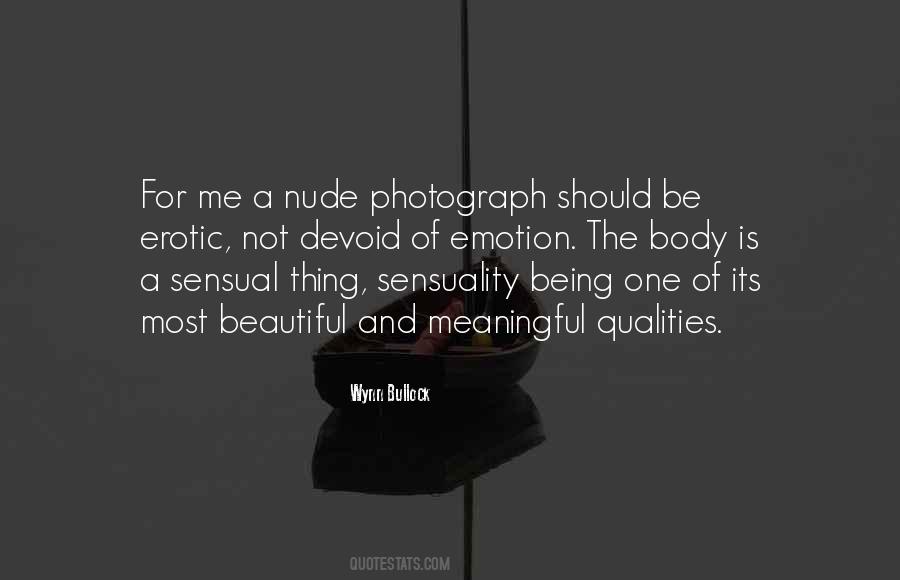 Wynn Bullock Quotes #1420362