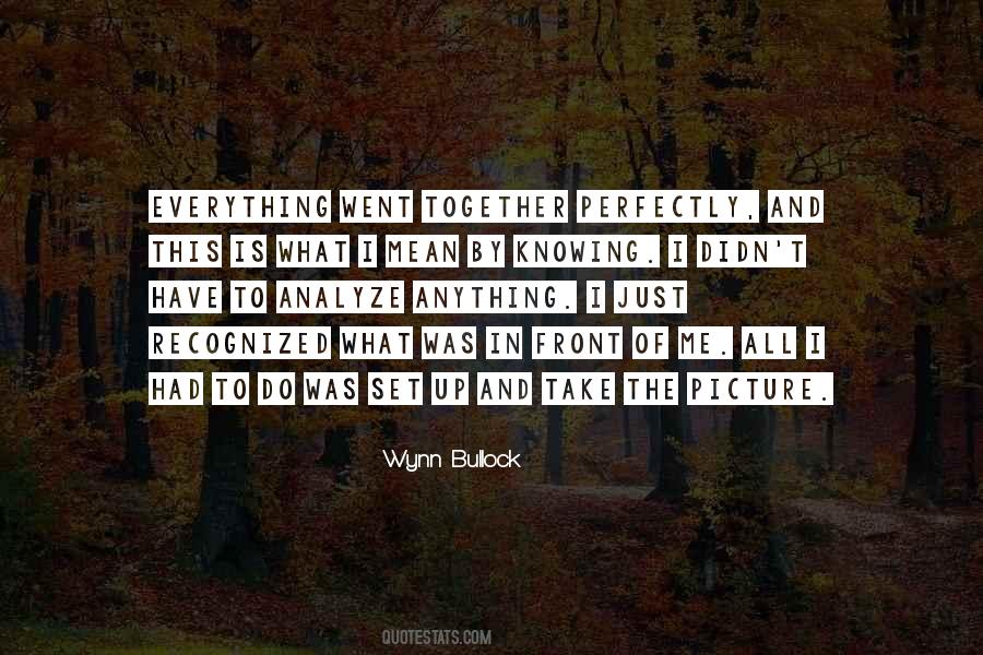 Wynn Bullock Quotes #255240