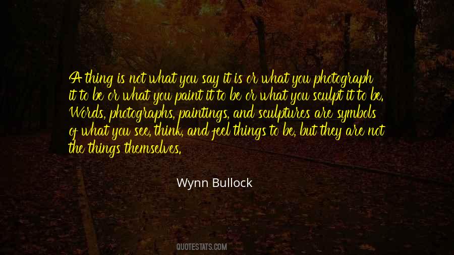 Wynn Bullock Quotes #584041