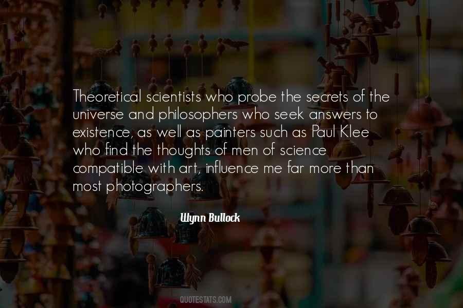 Wynn Bullock Quotes #977484