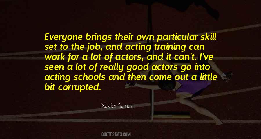 Xavier Samuel Quotes #1970