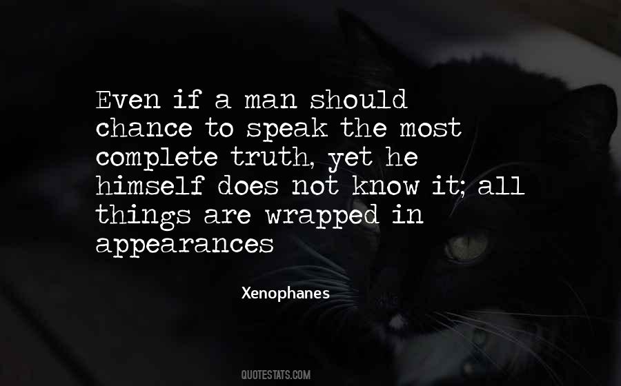 Xenophanes Quotes #1448496