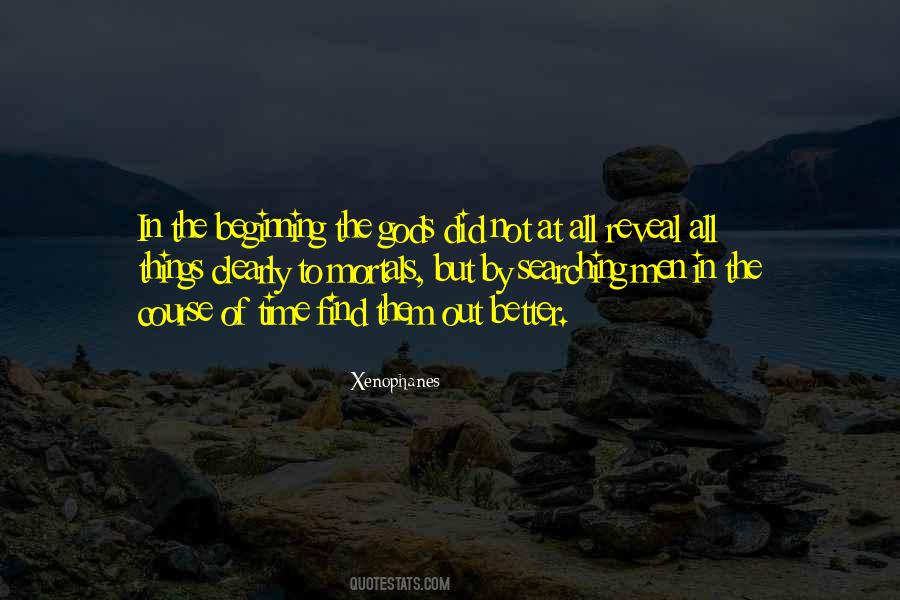 Xenophanes Quotes #867505