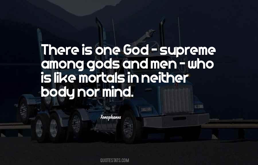 Xenophanes Quotes #920222
