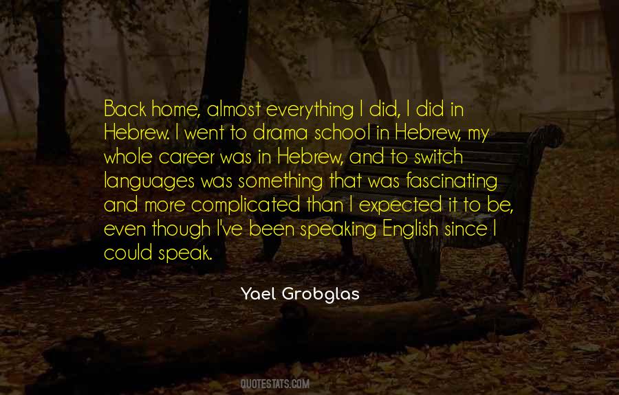 Yael Grobglas Quotes #182758