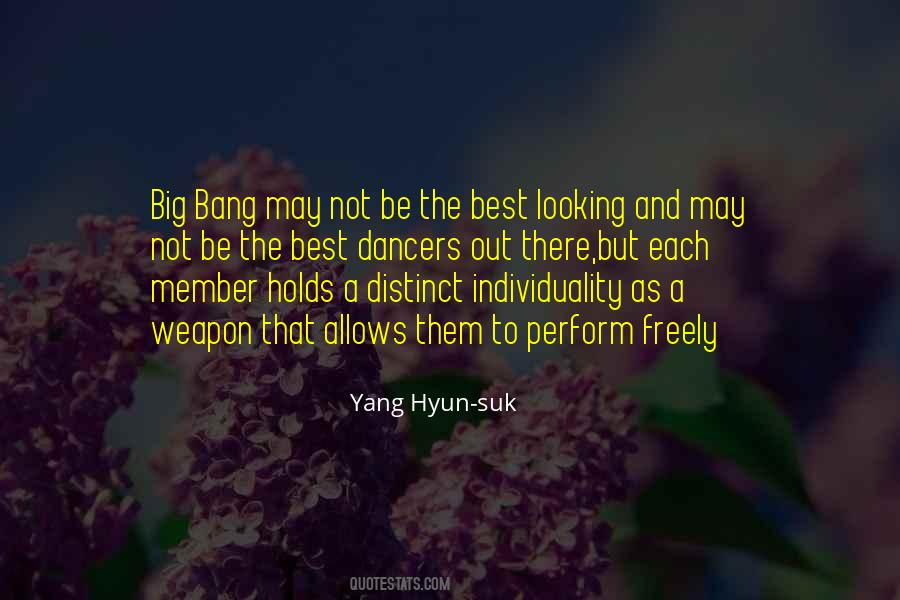 Yang Hyun-suk Quotes #101033