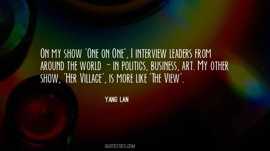 Yang Lan Quotes #1197837