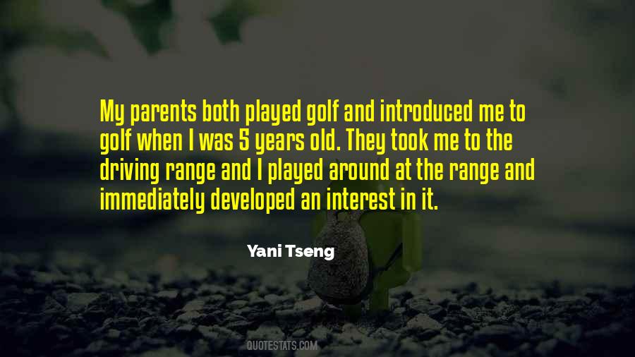 Yani Tseng Quotes #1003937
