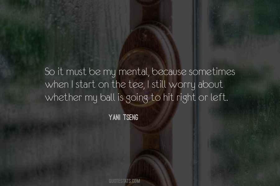 Yani Tseng Quotes #1748000