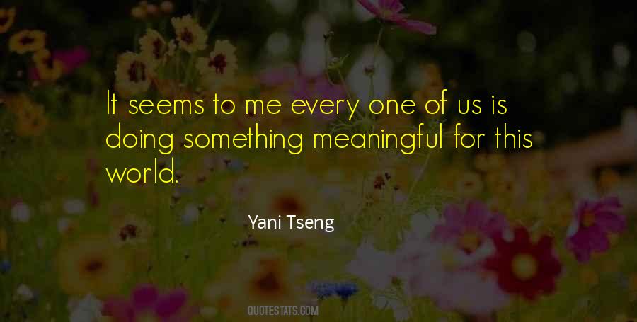 Yani Tseng Quotes #63515