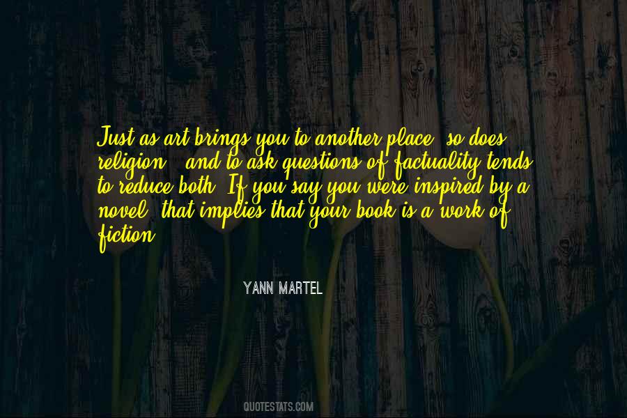 Yann Martel Quotes #1860270