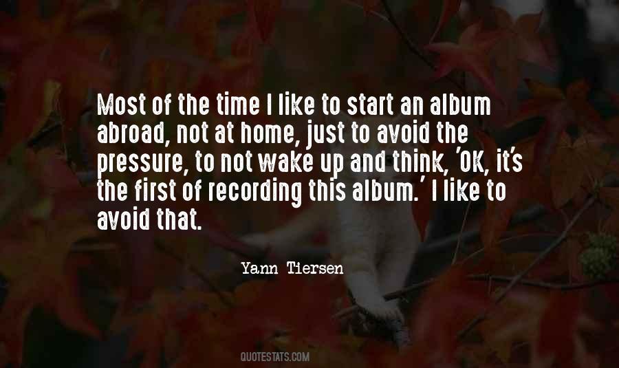 Yann Tiersen Quotes #780875