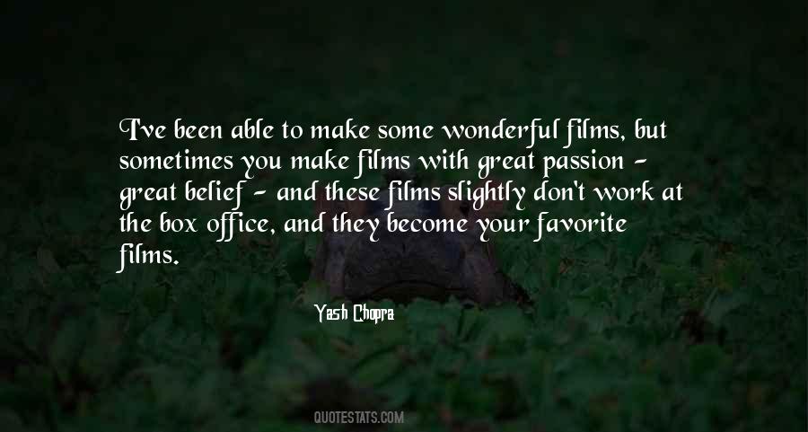 Yash Chopra Quotes #1324291