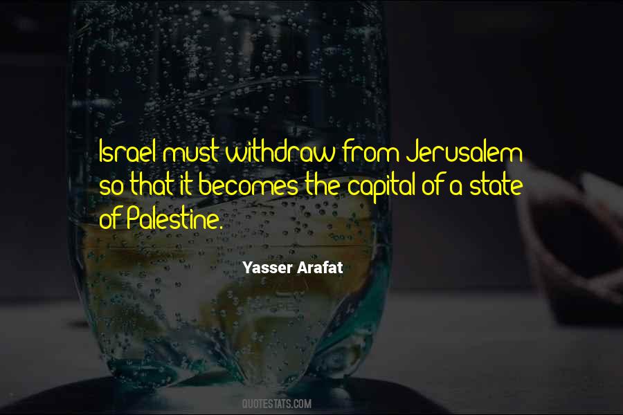 Yasser Arafat Quotes #454140