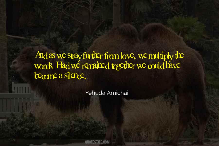 Yehuda Amichai Quotes #327518