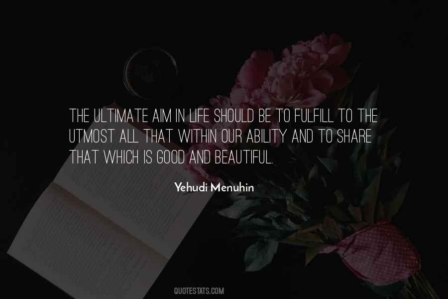 Yehudi Menuhin Quotes #272784