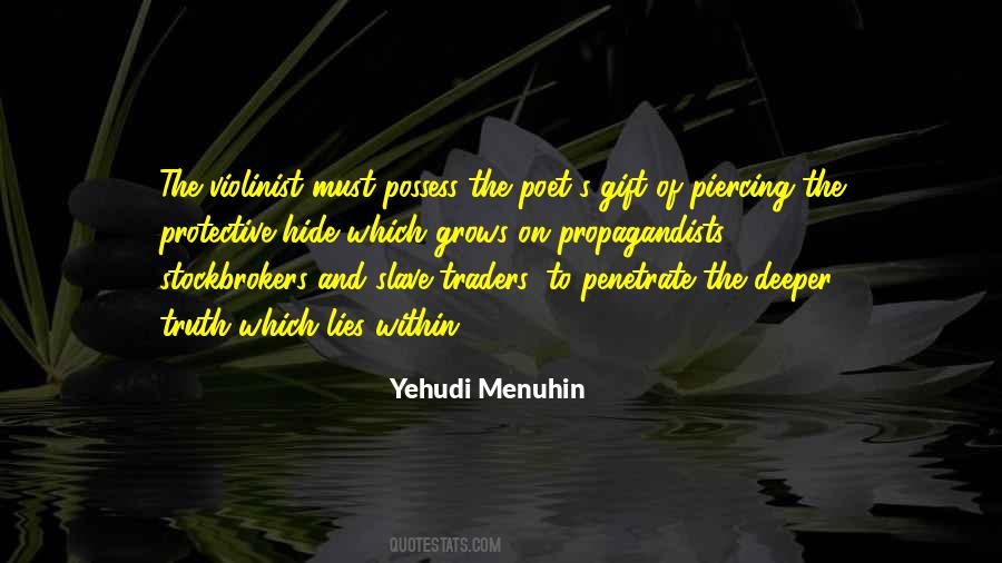 Yehudi Menuhin Quotes #277689