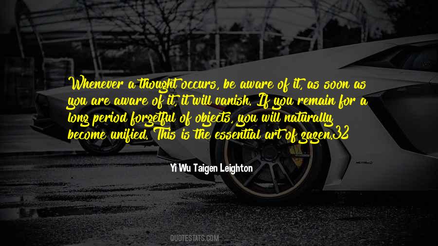 Yi Wu Taigen Leighton Quotes #1736194