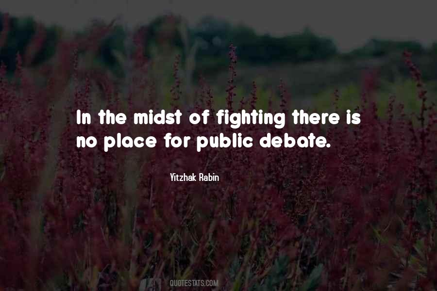 Yitzhak Rabin Quotes #1029985