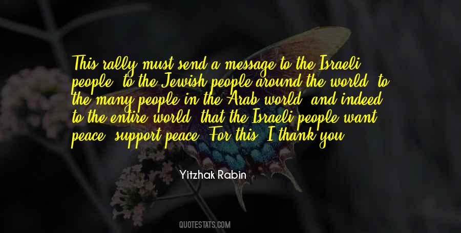 Yitzhak Rabin Quotes #1133130