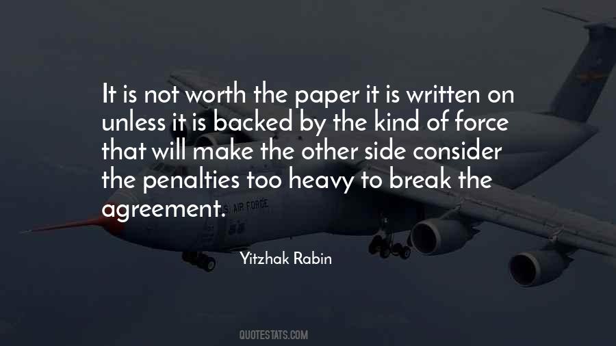 Yitzhak Rabin Quotes #160617