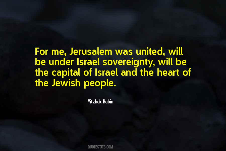 Yitzhak Rabin Quotes #601614