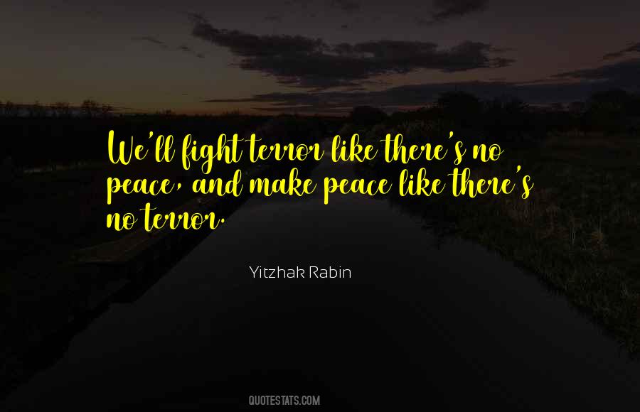 Yitzhak Rabin Quotes #935892