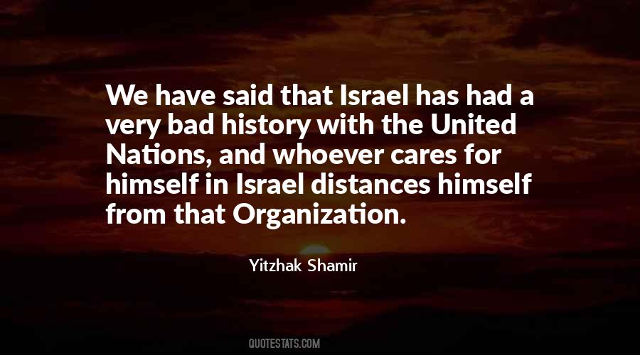 Yitzhak Shamir Quotes #1218106